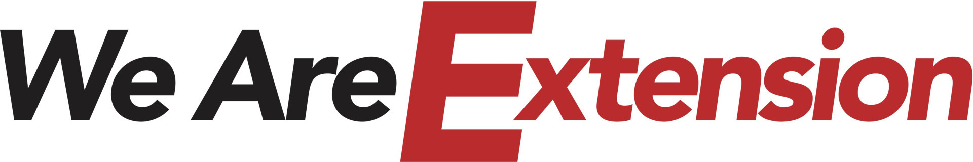 We are extension logo