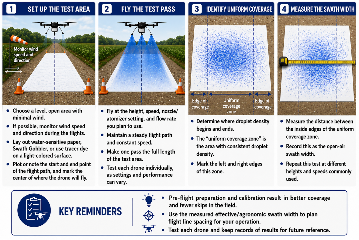 Best Practices for Foliar Fungicide Applications with Spray Drones
